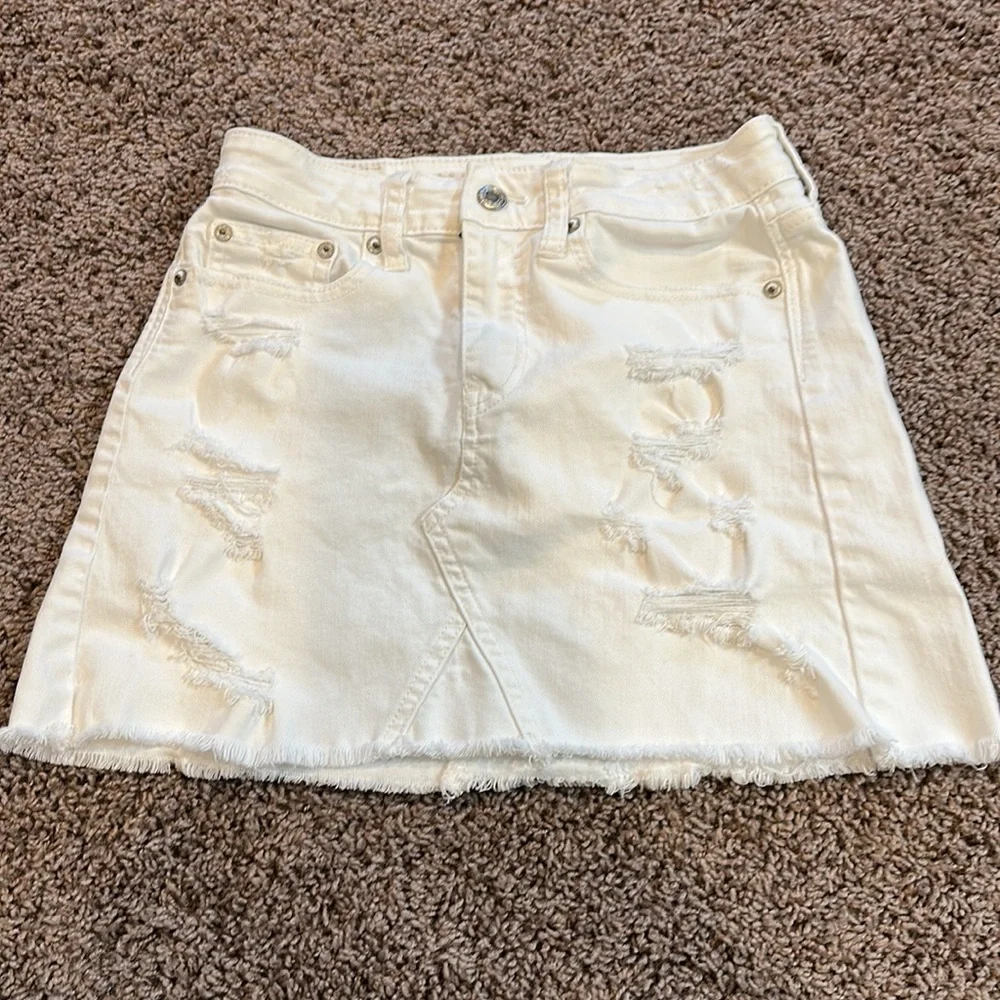 2 Jean skirts - Picture 2 of 8